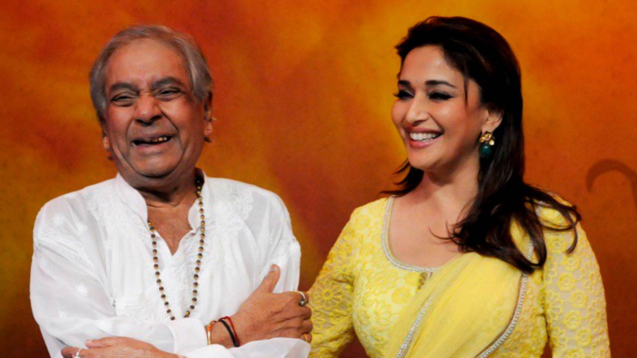 What experience did Madhuri Dixit shared about Birju Maharaj