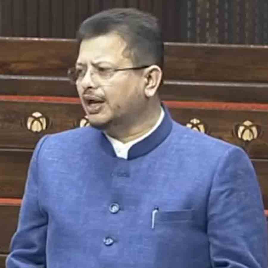 মঙ্গলবার রাজ্যসভায় ঋতব্রত বন্দ্যোপাধ্যায়।