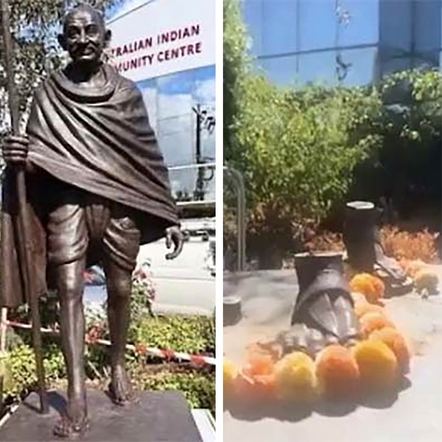 India condemns vandalism and removal of Mahatma Gandhi statue in Australia dgtl