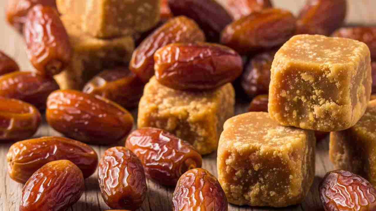 Dates and jaggery compared as natural sweeteners for everyday diets