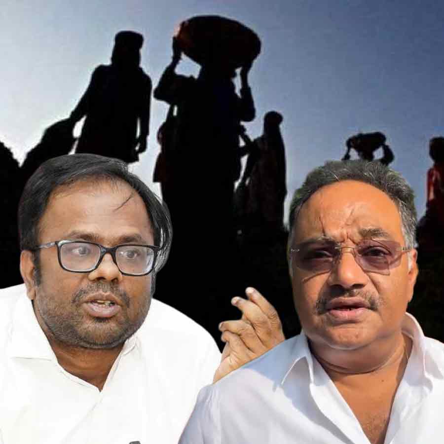 A verbal clash erupted in the Rajya Sabha between TMC MP Samirul Islam and BJP\\\\\\\\\\\\\\\'s Shamik Bhattacharya over migrant workers from Bengal