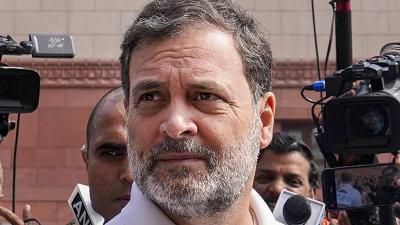 রাহুল গান্ধী।