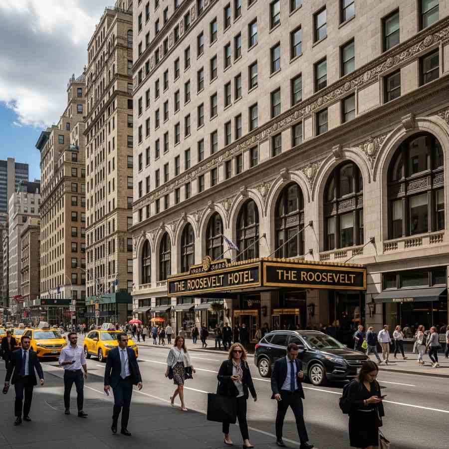 Why does Pakistan look new partner for Roosevelt Hotel of New York