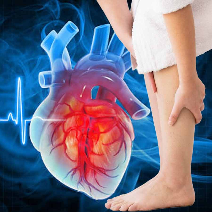The 5 second leg test is a simple self-check that can detect Heart Failure
