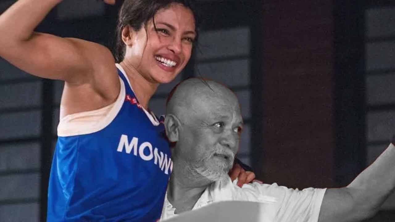 (বাঁ দিকে) প্রিয়ঙ্কা চোপড়া, (ডান দিকে) সুনীল থাপা।