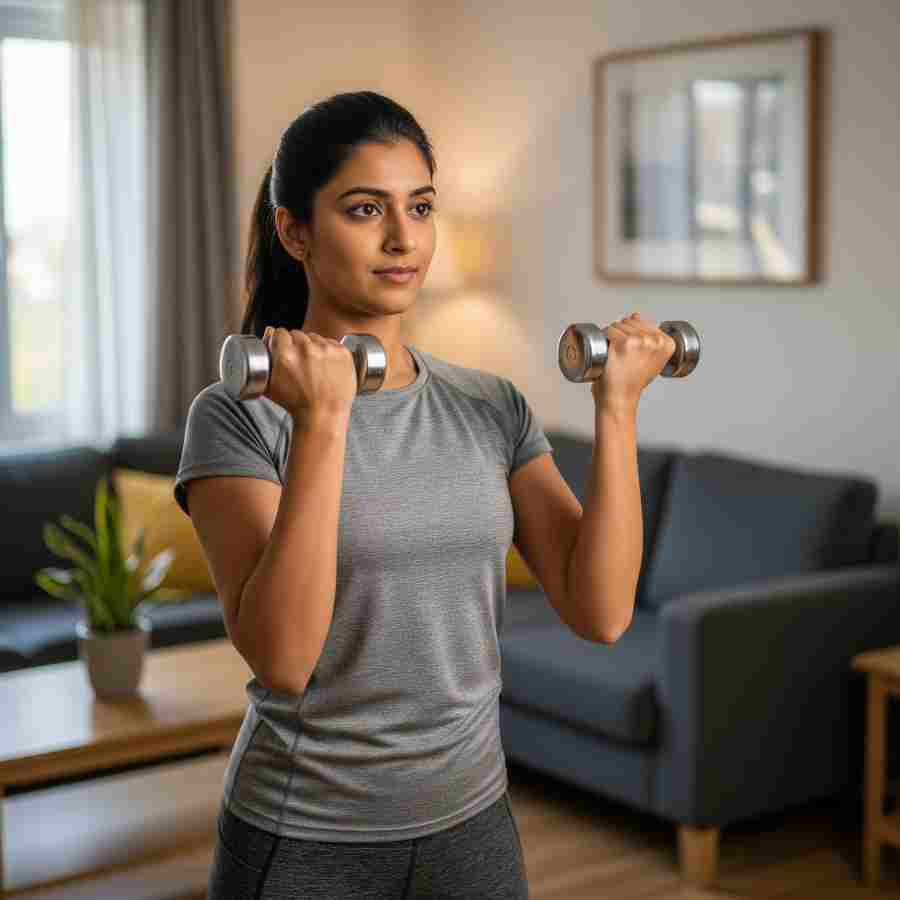 These are easy and best dumbbell exercises for women