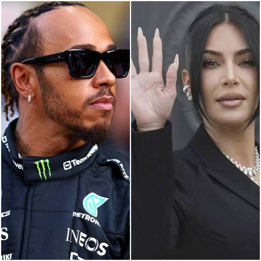 প্রেমে কিম কর্দাশিয়ান, লুইস হ্যামিলটন?