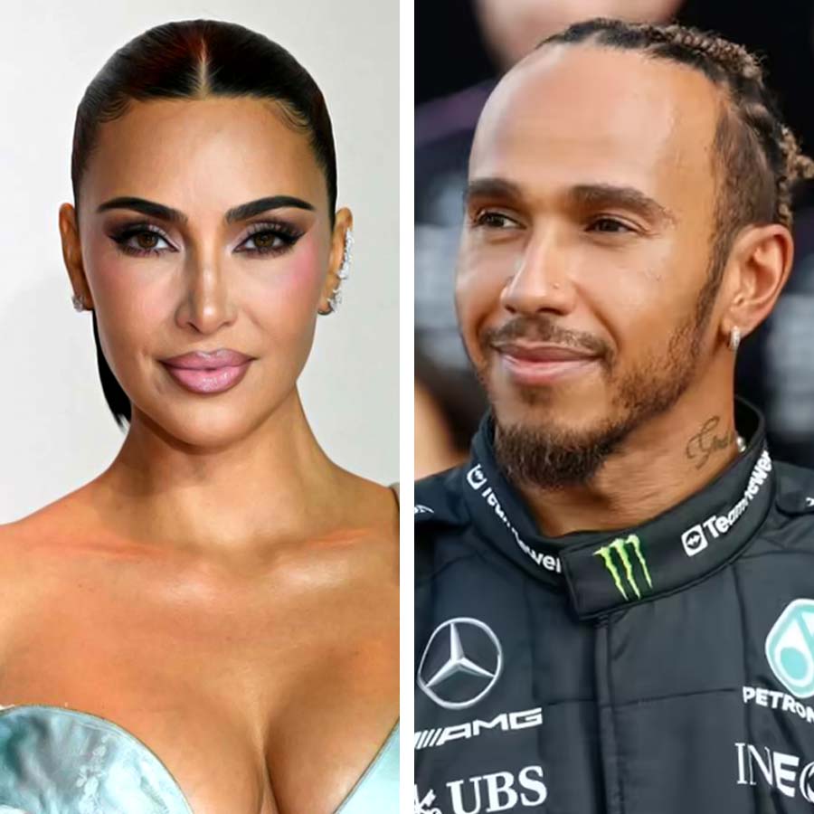 প্রেমে কিম কর্দাশিয়ান, লুইস হ্যামিলটন?