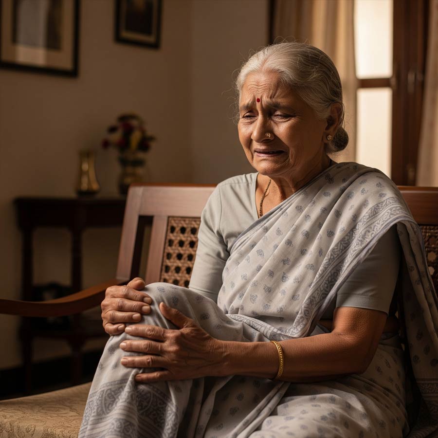 Effective exercises for elderly women with knee and leg pain