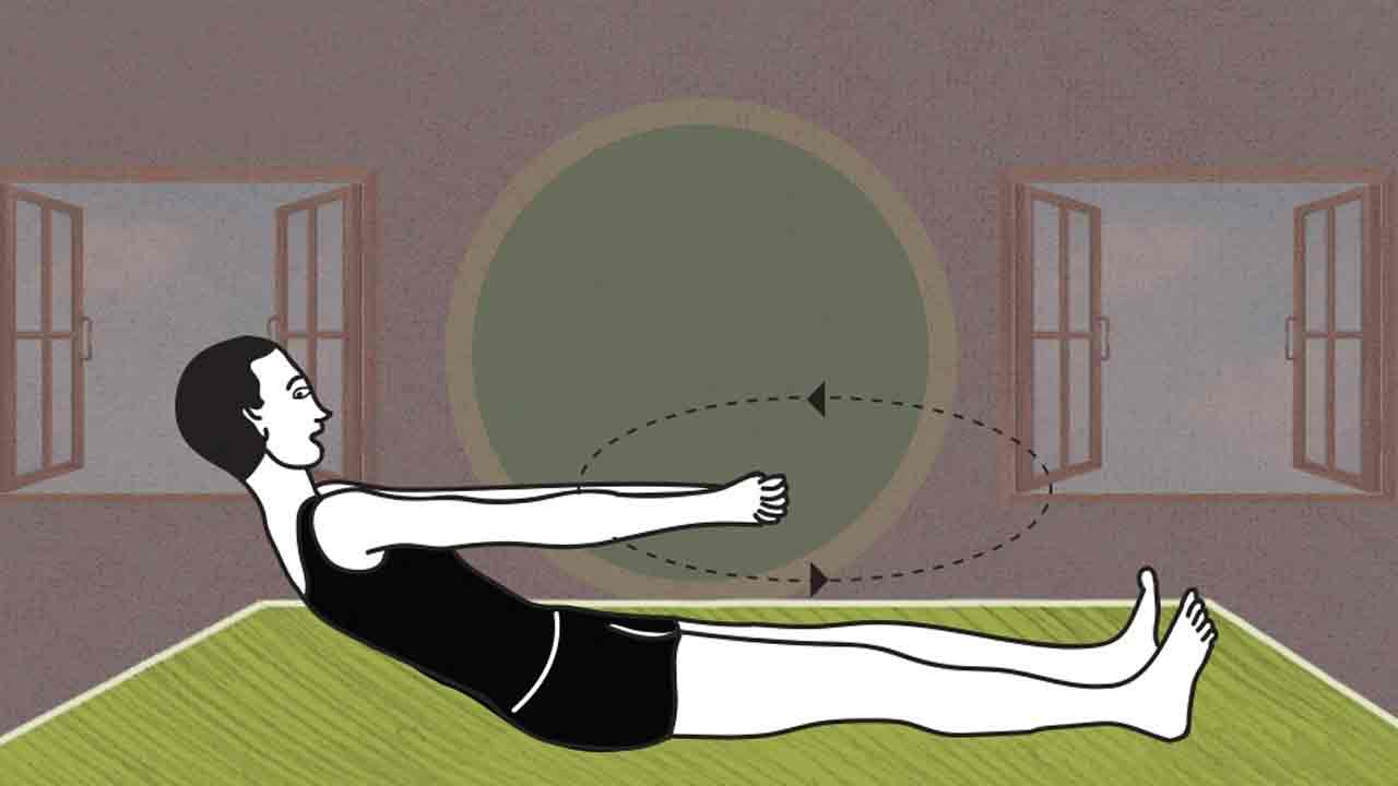 What are the health benefits of Mill Churning Pose