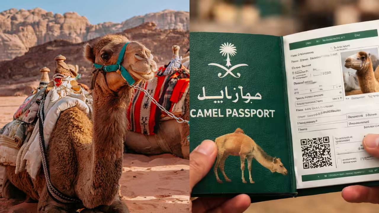 উটেদের পাসপোর্ট।