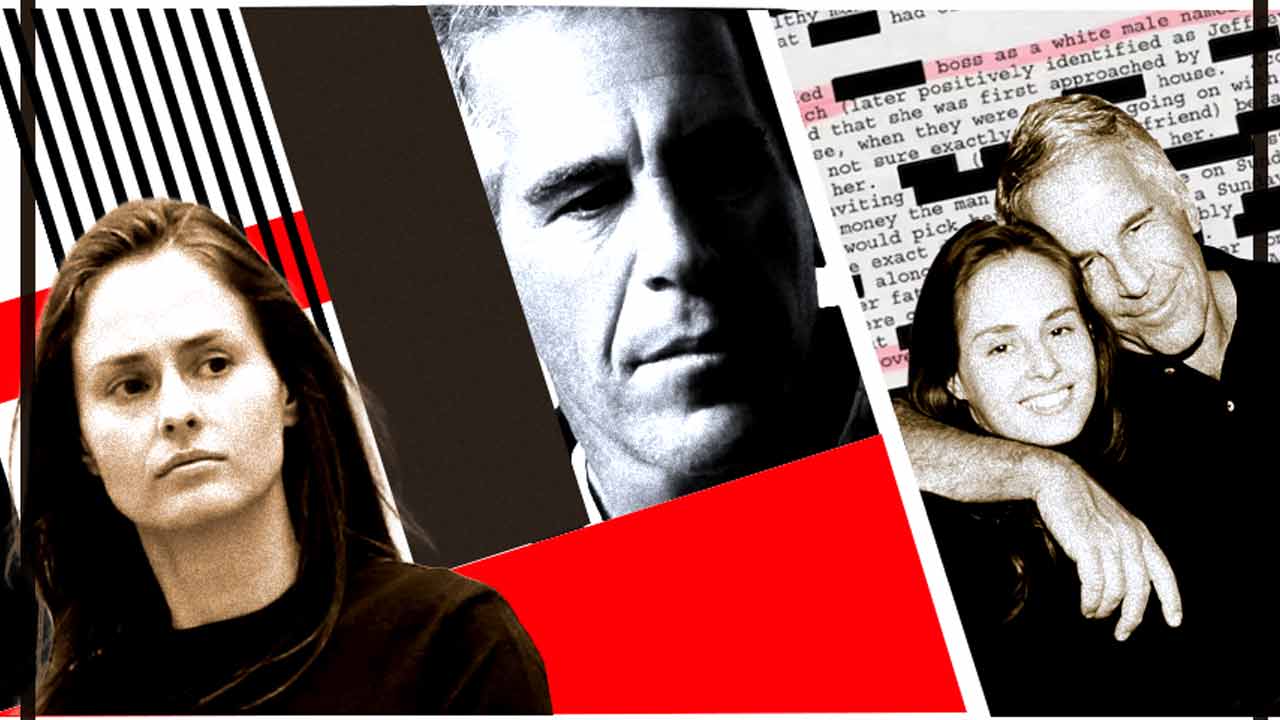 বান্ধবী কারিয়ানা শুলিয়াকের সঙ্গে জেফ্রি এপস্টিন।