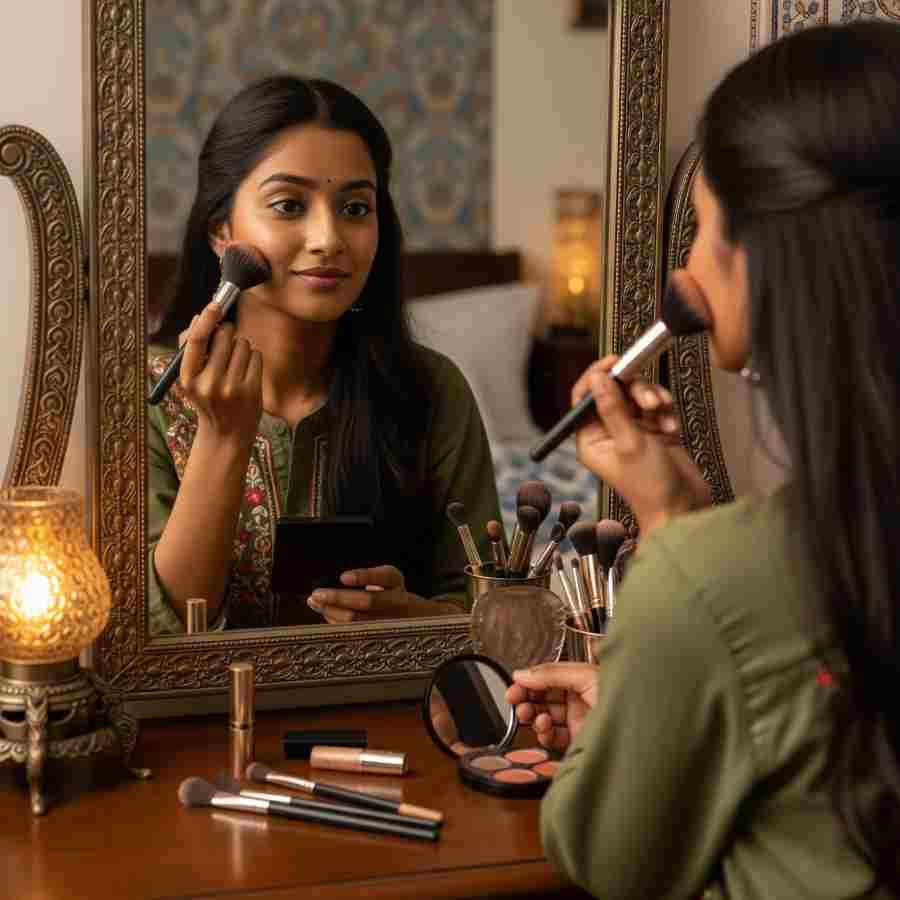 Steps to Simple Stunning Evening Makeup Look