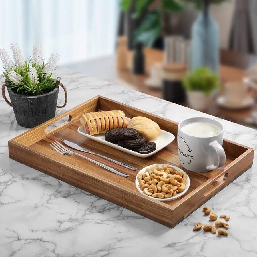 ট্রে-র ব্য়বহার।