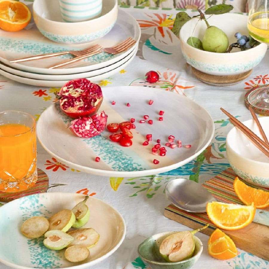 প্লেটের ব্যবহার।