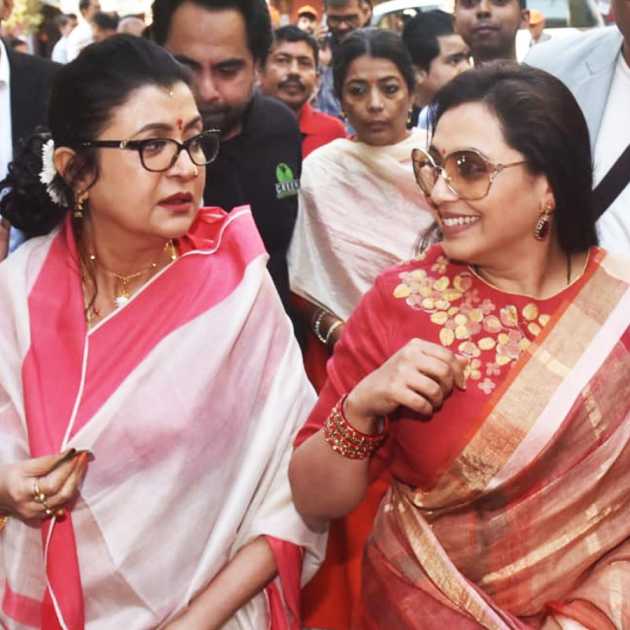 দেবশ্রী রায় এবং রানি মুখোপাধ্যায় পুজো দিতে গেলেন কালীঘাটে।