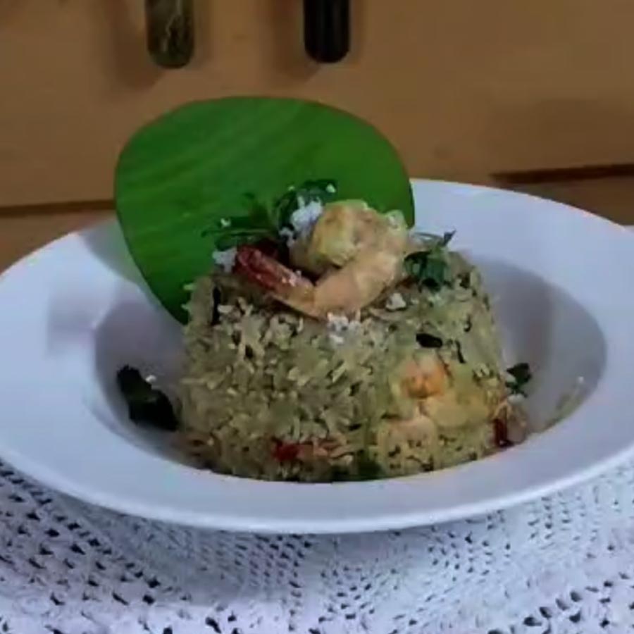 Participant’s video entry from South 24 Parganas for the Lalbaba Rice Parbone Aahare contest dgtl