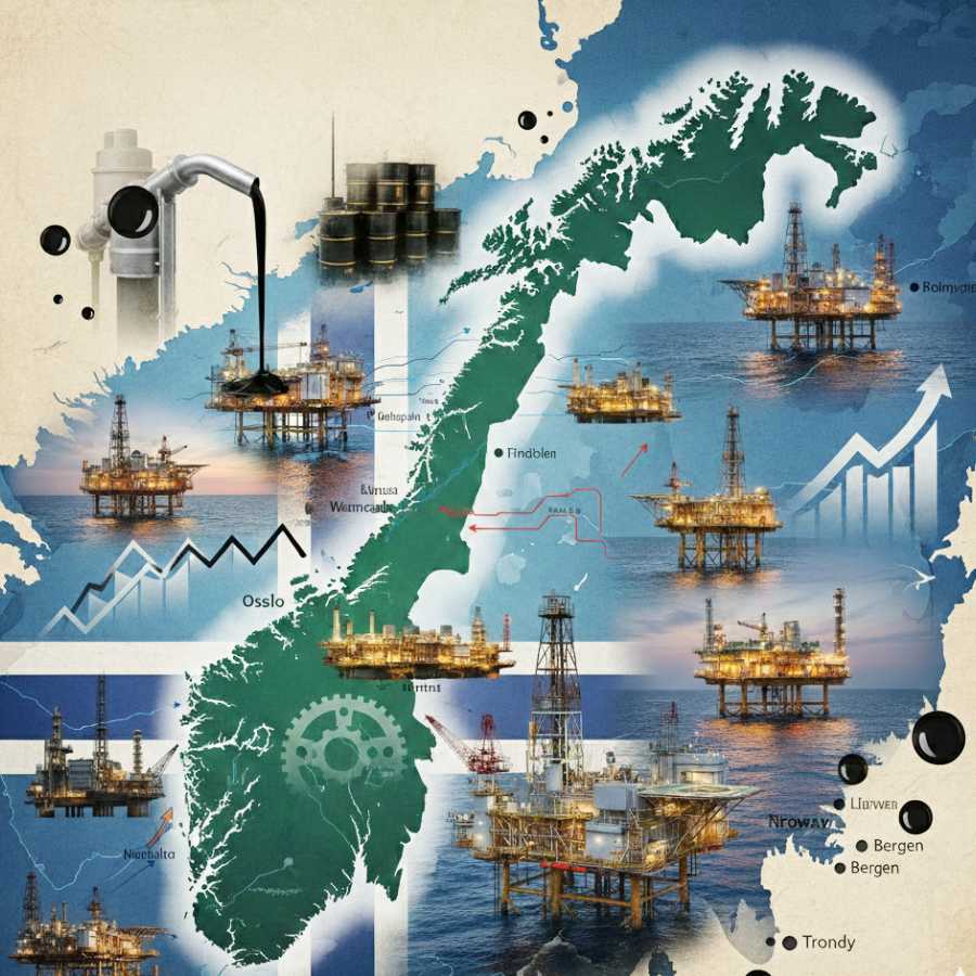How does Norway turn Crude Oil into 2 trillion-dollar fund which may never bankrupt