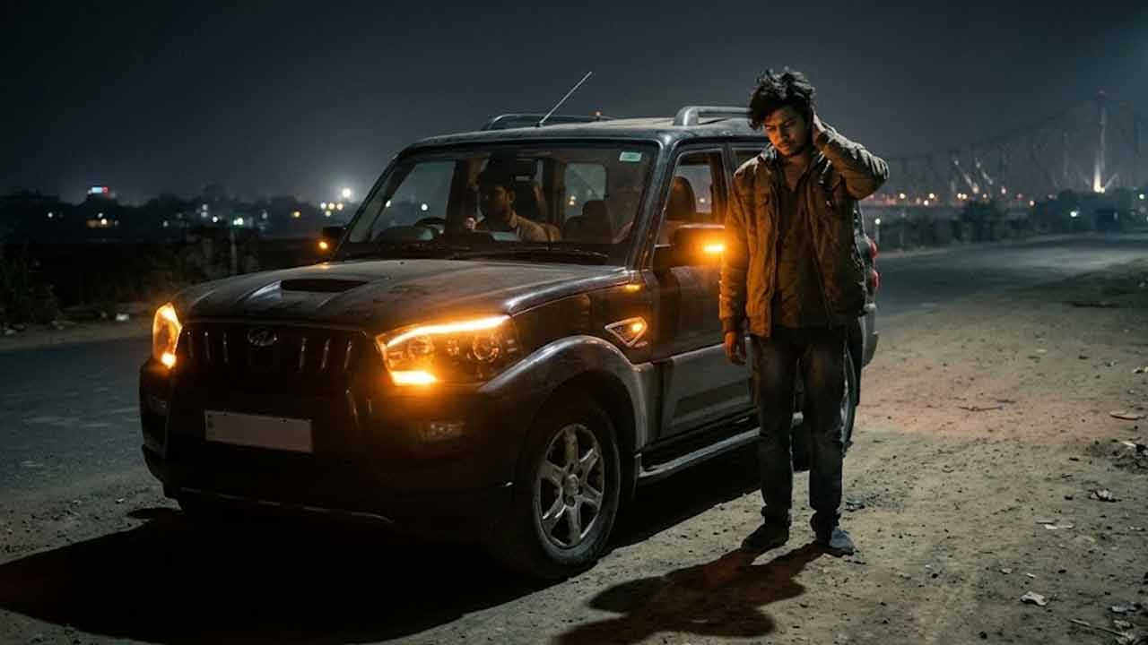 গাড়ি থেকে নামতে বলে যাত্রীর সোনার চেন ছিনতাই করে চম্পট দিলেন চালক।