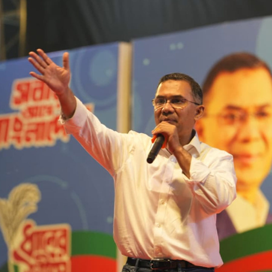 বিএনপি-র চেয়ারম্যান তারেক রহমান।