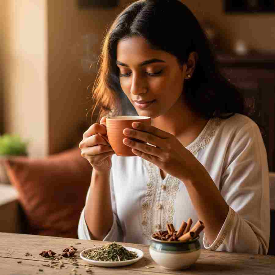 শুকনো কাশি সেরে যাবে অল্প দিনেই, পান করুন তিন রকম ভেষজ চা।