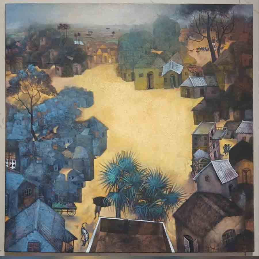 Review of an Art exhibition held at Birla Academy