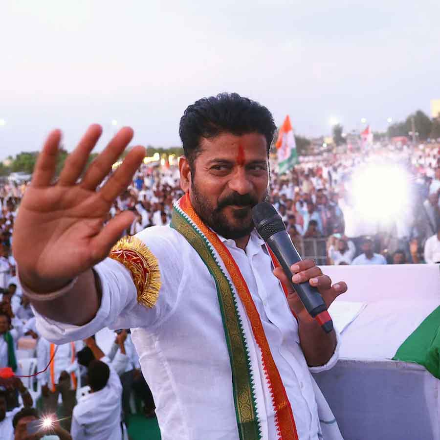 তেলঙ্গানার মুখ্যমন্ত্রী রেবন্ত রেড্ডি।