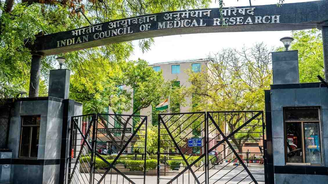 ইন্ডিয়ান কাউন্সিল অফ মেডিক্যাল রিসার্চ (আইসিএমআর)।
