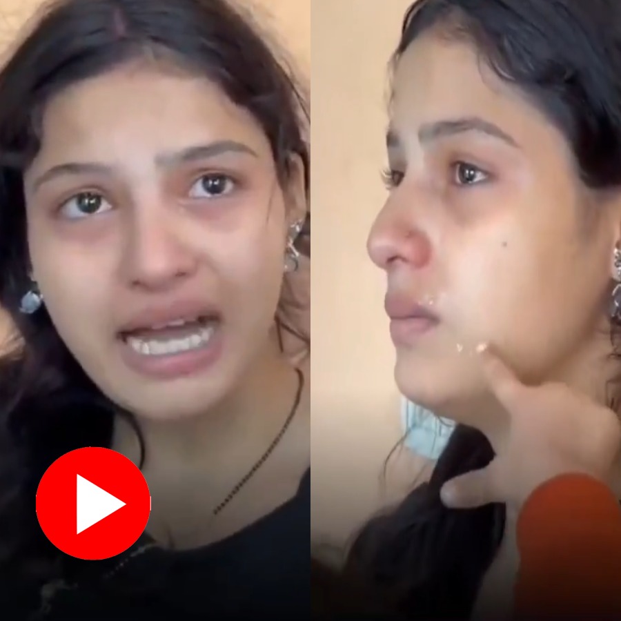 Video claims woman crying as husband could not buy her 12000 rupees gift