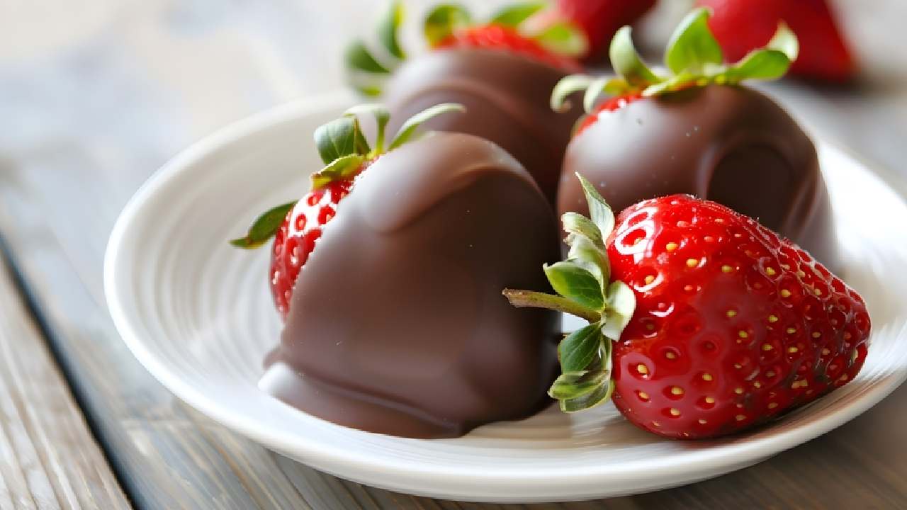 যখন স্ট্রবেরি আর চকোলেটে মাখামাখি প্রেম।