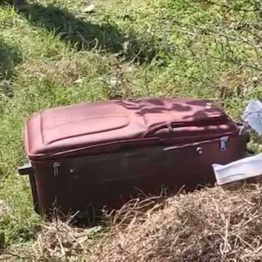 এই বাক্স থেকেই উদ্ধার হয় মহিলার দেহ। ছবি: সংগৃহীত।