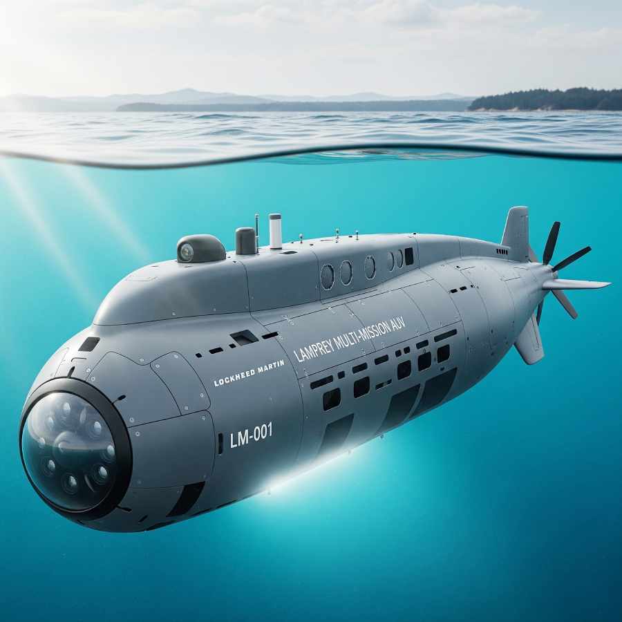 US develops parasite under sea drone which can attack from warships and submarines, can change naval warfare 