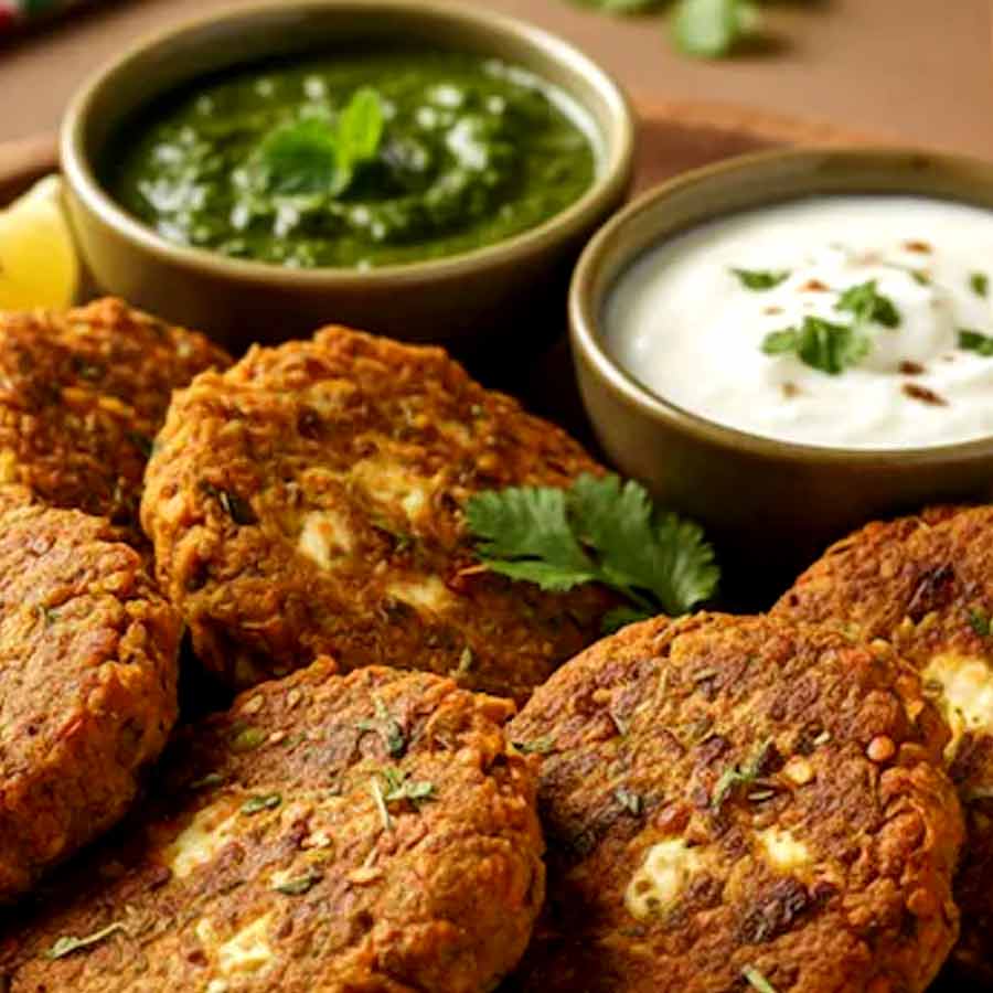 সন্ধে হলেই ভাজাভুজি খেতে মন চায়? স্বাদ স্বাস্থ্যের খেয়াল রাখতে খেয়ে দেখুন বিশেষ টিক্কি।