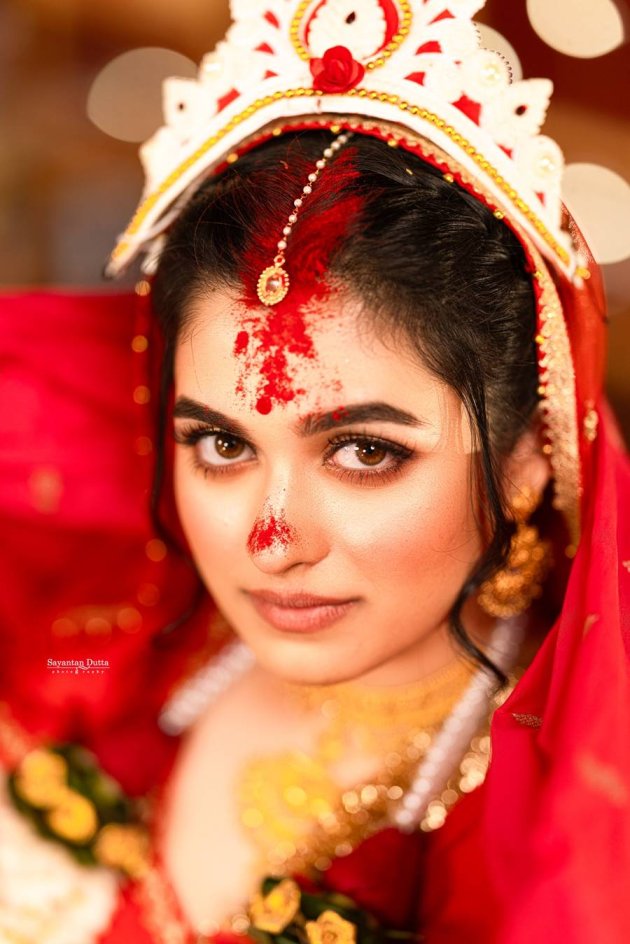 নাকে যেন সিঁদুর পড়ে! বায়না ছিল শ্যামৌপ্তির।