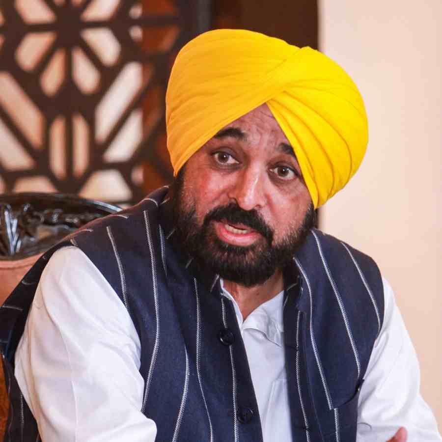 পঞ্জাবের মুখ্যমন্ত্রী ভগবন্ত মান।