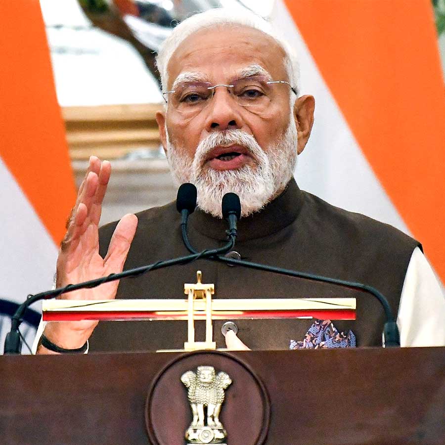 নরেন্দ্র মোদী।