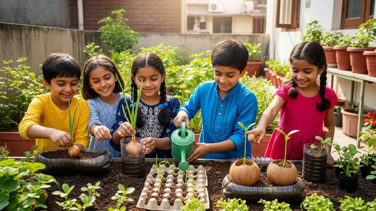 Fun Ways Kids Can Grow Plants from Kitchen Waste