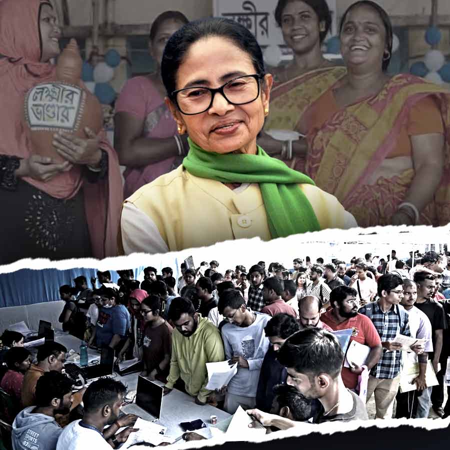 Mamata Banerjee widened the  ground of cash distribution through the Yuvasathi scheme before the WB Assembly polls