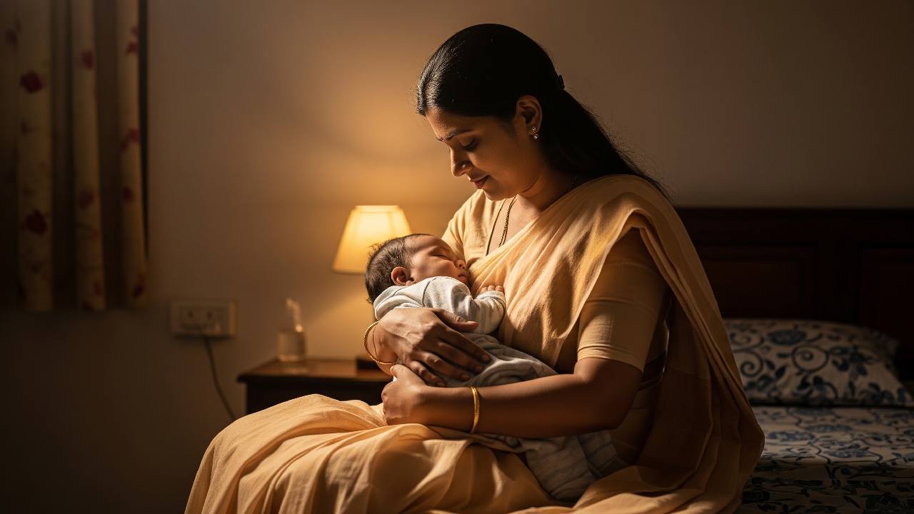 শিশুকে তাড়াতাড়ি ঘুম পাড়াবেন কী ভাবে?