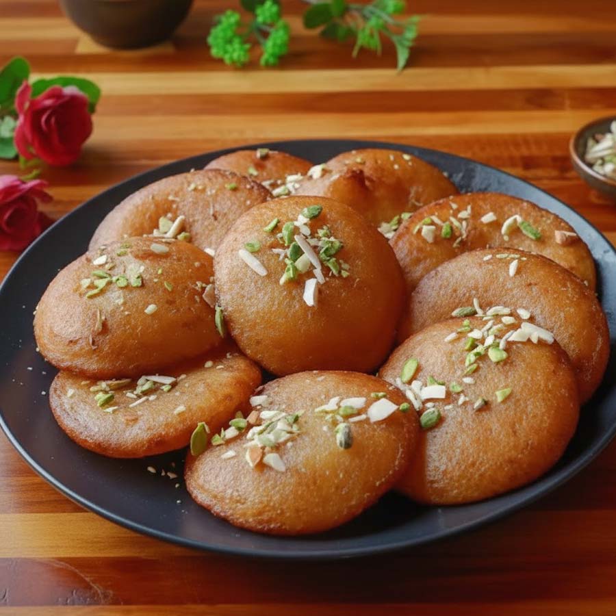 ভিন্ন স্বাদের মালপোয়া।