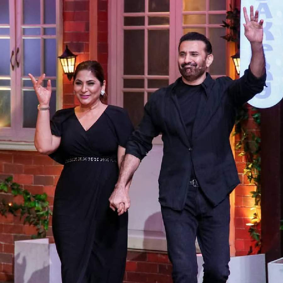 Archana Puran Singh and Parmeet Sethi