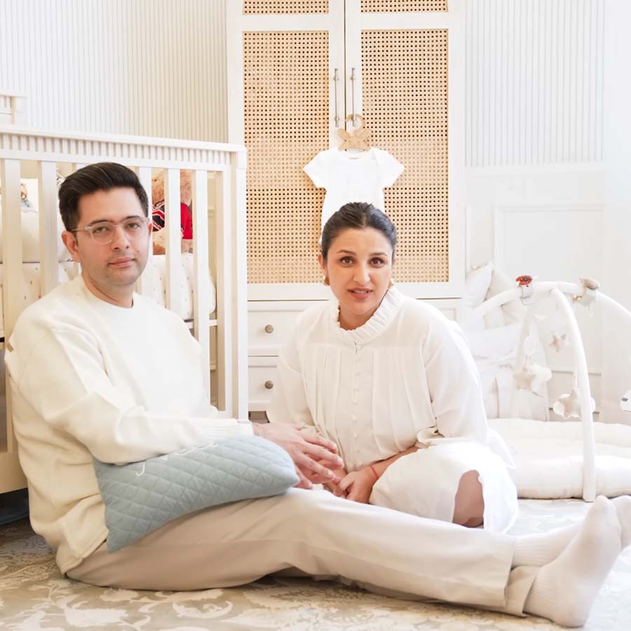 Parineeti Chopra and Raghav Chaddha give tour of their baby’s nursery room
