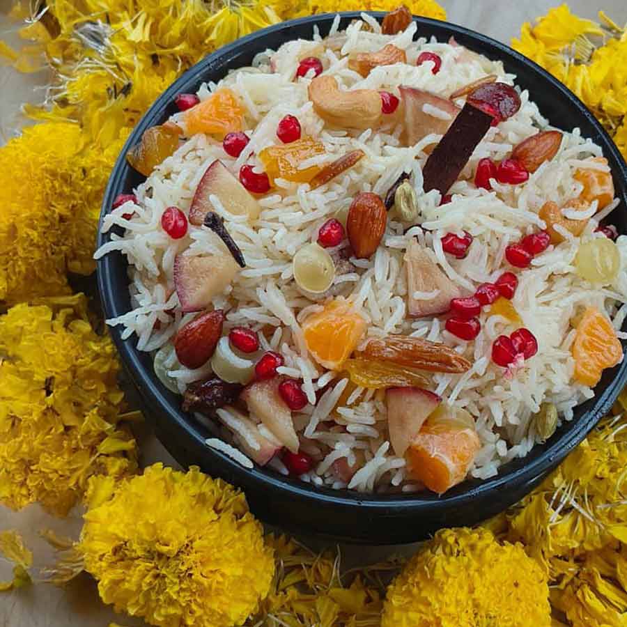 মিক্স ফ্রুট রাইস