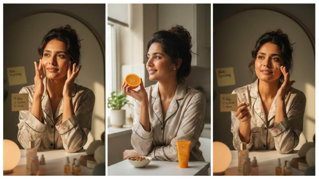 তিন কাজে ত্বকের তারুণ্য