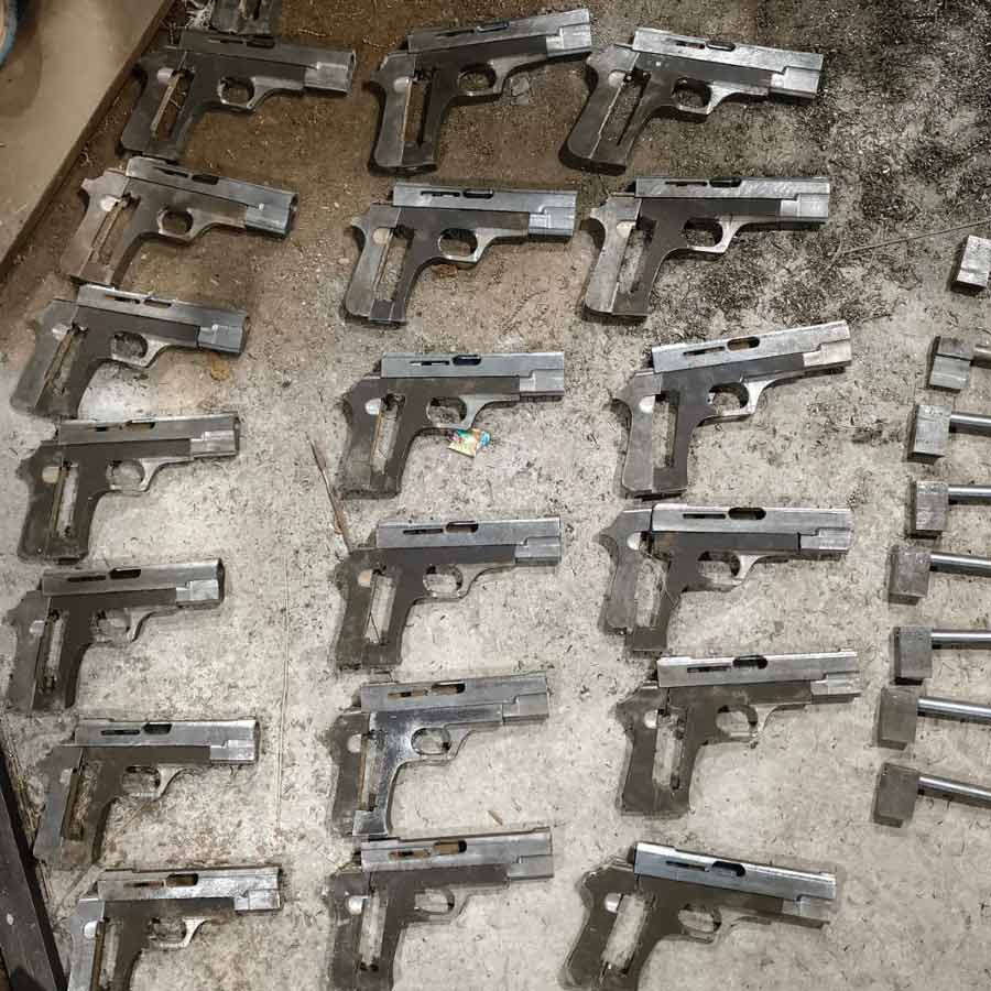 Kolkata Police STF and Bihar Police STF raid in Bhagalpur, recover arms