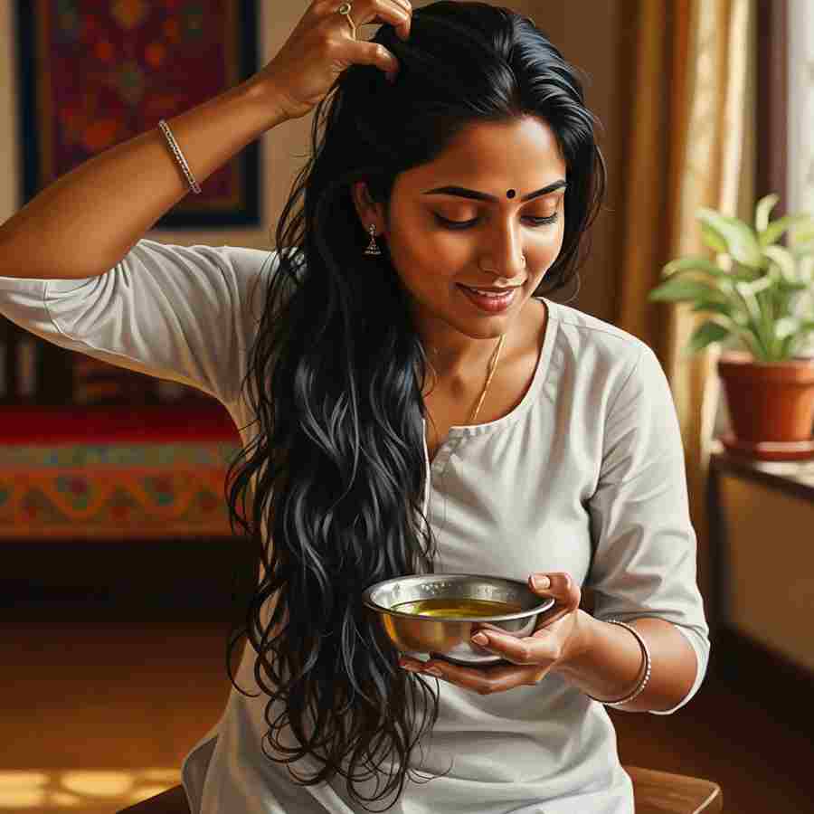 চুল পড়া বন্ধ হবে, চুলের ঘনত্ব বাড়বে প্রাকৃতিক উপায়েই, রইল কিছু পদ্ধতি।