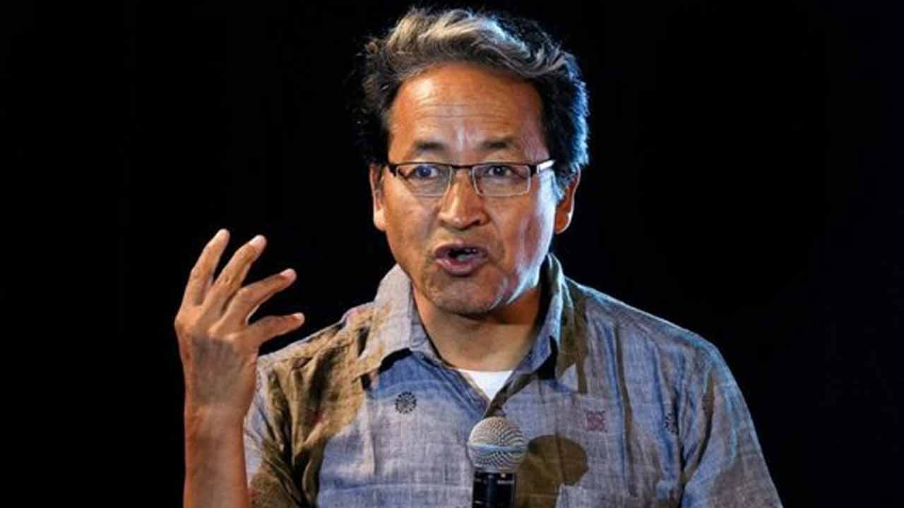 লাদাখের জলবায়ুকর্মী সোনম ওয়াংচুক।