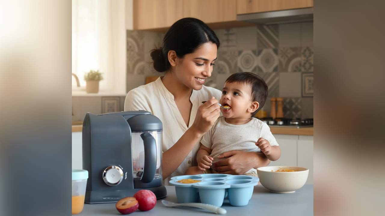 বেবি ফুড বানানোর বিশেষ যন্ত্র।