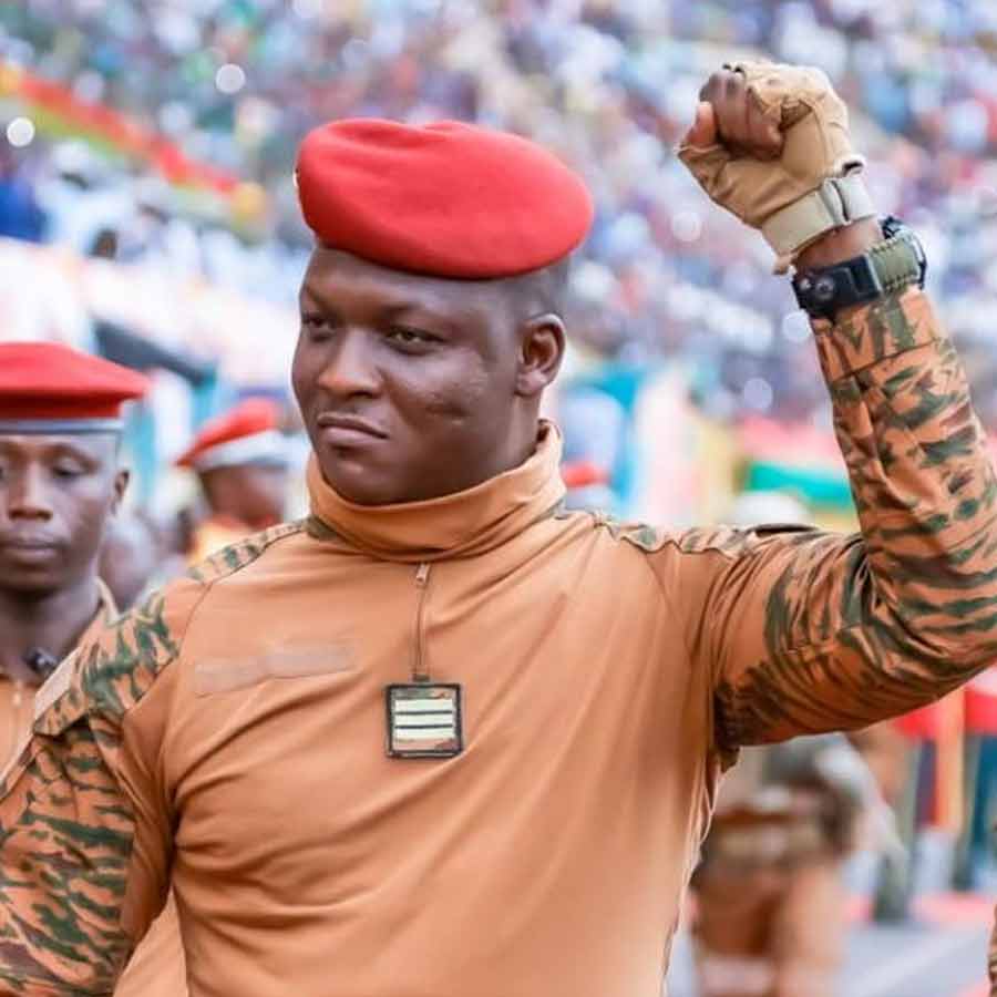 Deadly terror attacks can cause for fall of Ibrahim Traore interim President of Burkina Faso