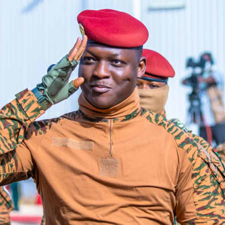 Deadly terror attacks can cause for fall of Ibrahim Traore interim President of Burkina Faso